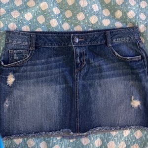 Jean skirt